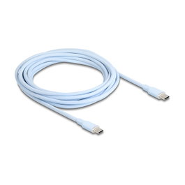 DeLOCK Cable USB-C a USB-C 2.0 60W 4m Azul