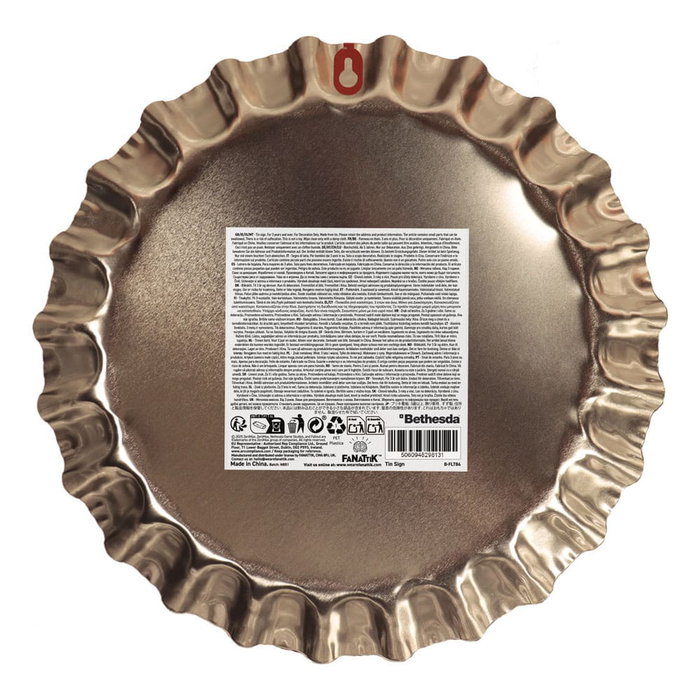 Fallout Placa de Chapa Sunset Sarsaparilla Bottle Cap Fallout Placa de Chapa Sunset Sarsaparilla Bottle Cap