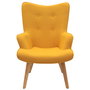 Home Deco Factory Butaca Helsinki Amarilla 66x72 cm