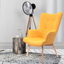 Home Deco Factory Butaca Helsinki Amarilla 66x72 cm