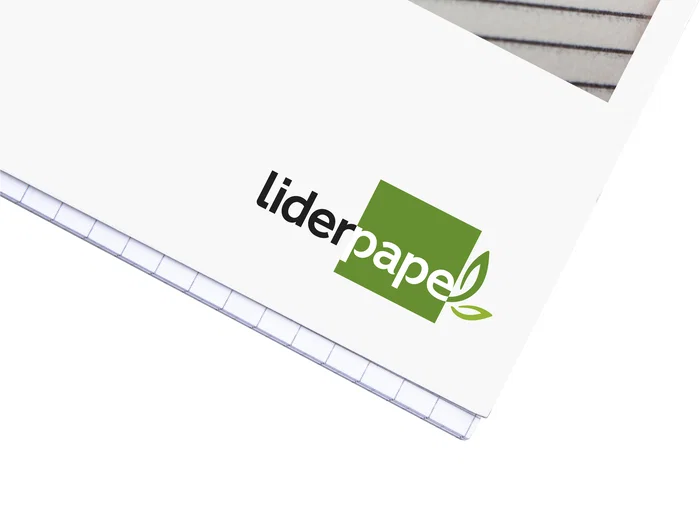 Liderpapel Bloc música combi pentagrama cuadriculado 2,5mm cuarto 20 hojas 100g/m2