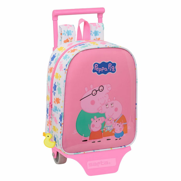 Safta Set de Mochila y Carro Peppa Pig Baby Safta Set de Mochila y Carro Peppa Pig Baby