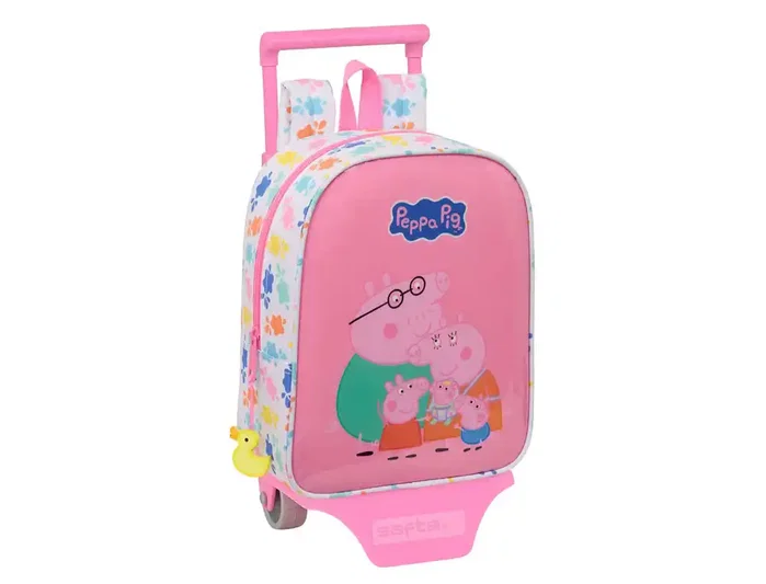 Safta Set de Mochila y Carro Peppa Pig Baby Safta Set de Mochila y Carro Peppa Pig Baby