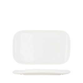 Summa Noubon Gastrobar Fuente Rectangular Marfil (Set de 6) de Porcelana