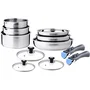 Arthur Martin Juego de utensilios de cocina 11 piezas - Acero inoxidable 18/10 - Apto inducción - Libre de PFOA/PFAS - ART3508510103220