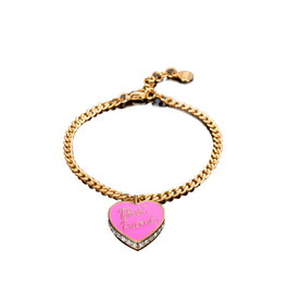 Chiara Ferragni Pulsera Love Parade J19AVI05 Dorada de Acero Inoxidable