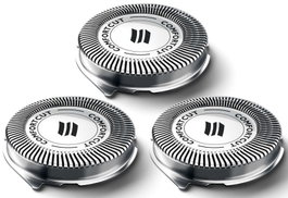 Philips SH30/50 Cabezales de Repuesto para Series 1000 y 3000 (Pack de 3) manueverable