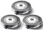 Philips Cabezal de Repuesto SH30/50, Pack de 3 unidades, para Series 1000, 3000 y Star Wars SW3700