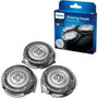 Philips Cabezal de Repuesto SH30/50, Pack de 3 unidades, para Series 1000, 3000 y Star Wars SW3700
