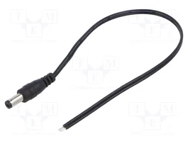 POS Cable de alimentación plano DC 5,5/2,1 de 0,25m