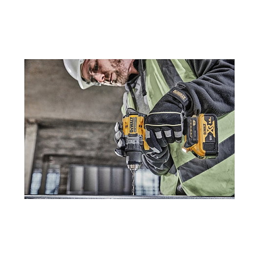 DeWALT Taladro Percutor Atornillador a Batería DCD800P2T-QW 18V 5Ah - Capacidad en Acero 13mm