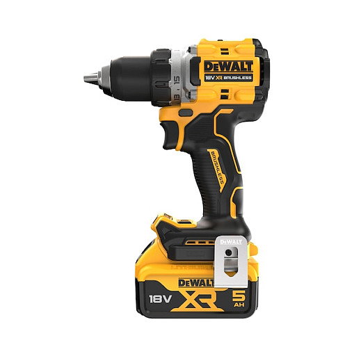 DeWALT Taladro Percutor Atornillador a Batería DCD800P2T-QW 18V 5Ah - Capacidad en Acero 13mm