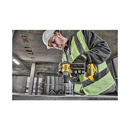 DeWALT Taladro Percutor Atornillador a Batería DCD800P2T-QW 18V 5Ah - Capacidad en Acero 13mm