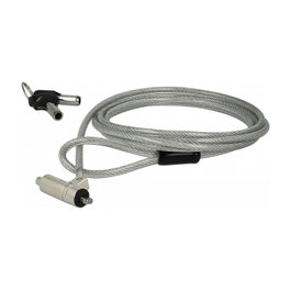 Navilock 20654 Cable de seguridad con llave para Noble Wedge y HP Elite X2
