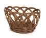 Inde Cesta Pan Redonda PP Rattan 15 cm x 8 cm (24 Unidades)