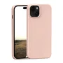 Dbramante1928 Funda para iPhone 15 Rosa - Resistente a Rayones y Polvo, Color Monocromo, Compatibilidad Apple