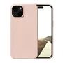 Dbramante1928 Funda para iPhone 15 Rosa - Resistente a Rayones y Polvo, Color Monocromo, Compatibilidad Apple