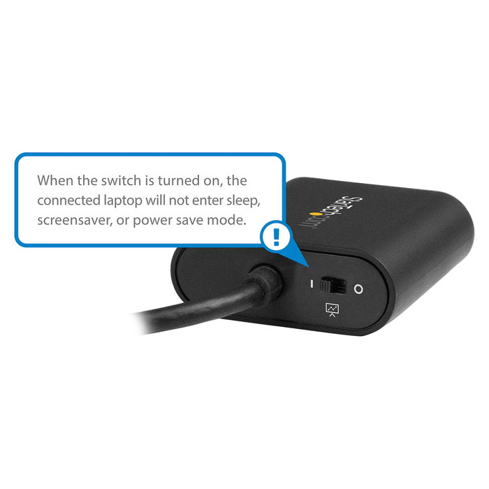 StarTech.com Adaptador USB-C a HDMI con Interruptor de Modo Presentación - 4K a 60Hz - USB 3.2 Gen 1 - Resolución 3840 x 2160 Píxeles