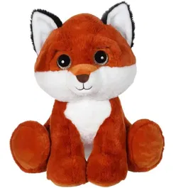 GIPSY Puppy Eyes Pets Zorro de Peluche Marrón 40 cm para Bebés y Niños, Suave y Tierno, Lavable a Mano desde Nacimiento
