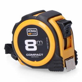 Koma Tools Flexómetro Compact 8 m x 25 mm