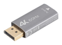 LANBERG Adaptador DisplayPort macho a HDMI hembra 4K Plata