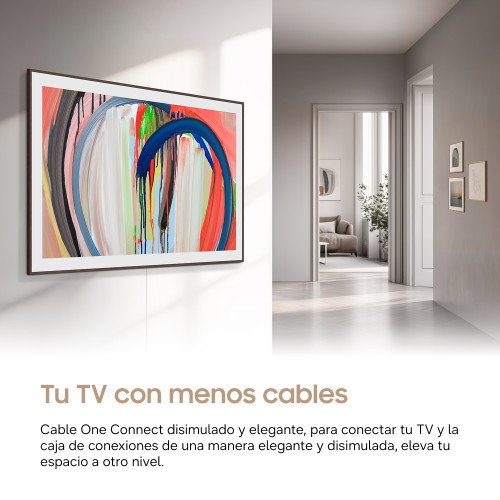 Samsung The Frame LS03HE 55" Smart TV QLED 4K Glare Free 2026 con mando SolarCell, One Connect, Art Store y AI Vision, referencia TQ55LS03HAUXXC