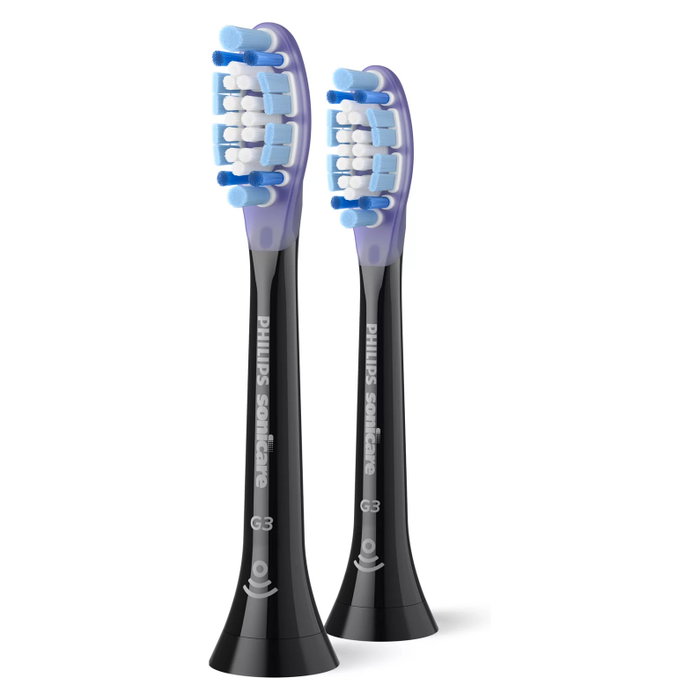 Philips Sonicare Premium Gum Care G3 HX9052/88, Pack de 2, Negro Philips Sonicare Premium Gum Care G3 HX9052/88, Pack de 2, Negro