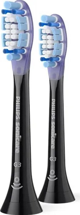 Philips Sonicare G3 Premium Gum Care HX9052/88, Pack de 2 (negro/lila)