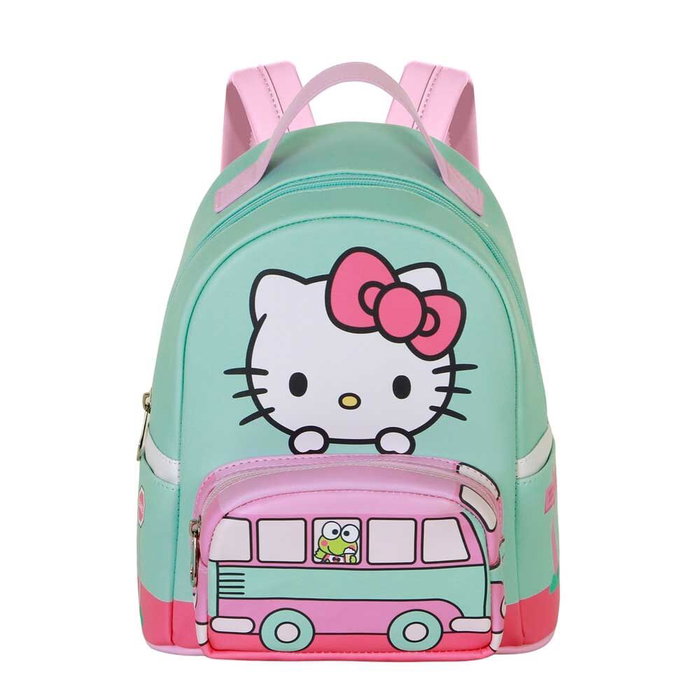 Karactermania Mochila Heady Pequeña Hello Kitty Van Verde