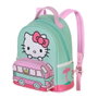 Karactermania Mochila Heady Pequeña Hello Kitty Van Verde
