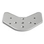 StarTech.com QUAD MONITOR Mount PREMIUM Soporte VESA de Escritorio para 4 Monitores hasta 27" - Giro, Inclinación, Rotación - Plata