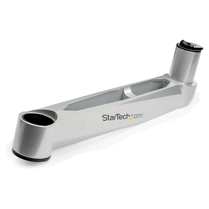 StarTech.com QUAD MONITOR Mount PREMIUM Soporte VESA de Escritorio para 4 Monitores hasta 27" - Giro, Inclinación, Rotación - Plata