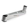 StarTech.com QUAD MONITOR Mount PREMIUM Soporte VESA de Escritorio para 4 Monitores hasta 27" - Giro, Inclinación, Rotación - Plata