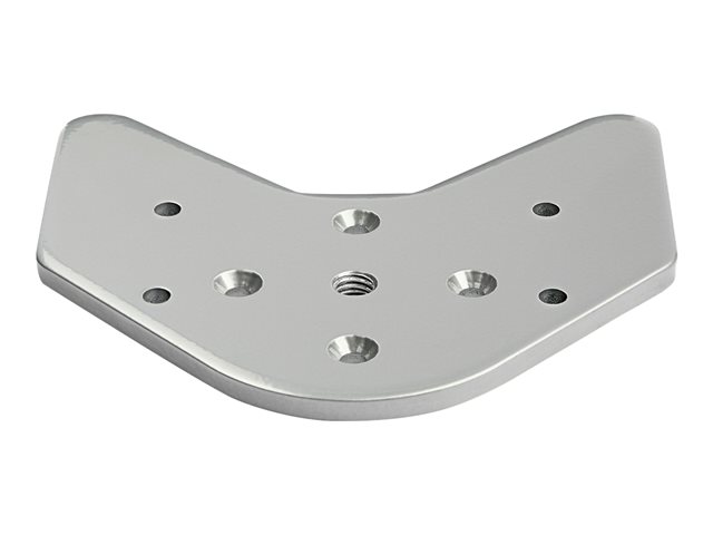 StarTech.com Soporte para 4 Monitores Premium, Articulado, Plata