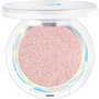 Essence MONOCROMA GLITTER Sombra de Ojos #02-Rosy Sparkle 2 gr - Sombra en Polvo Cremosa con Brillo Plateado