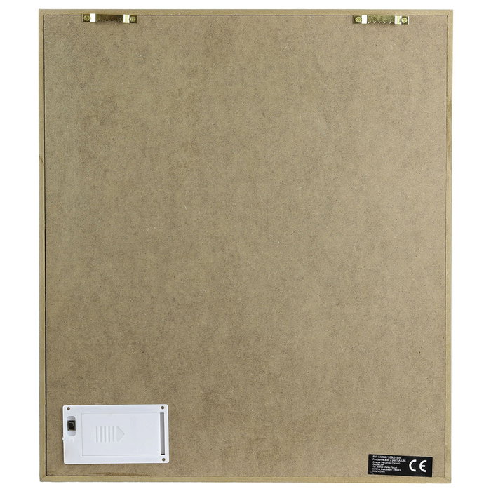 Home Deco Factory Deco Luminoso Cactus para Hogar y Negocio, Panel Moderno y Original con Luz