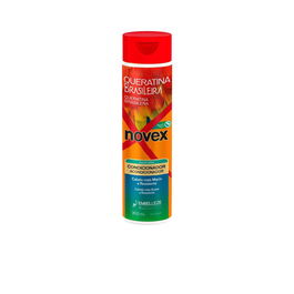 Novex Acondicionador Brazilian Keratin Hidratación Reparación Suavidad y Brillo 300ml