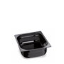 B.Pro Cubeta Buffet GN 1/2-100 en Acero Inoxidable Negra - 10x32.5x26.5 cm, 6 Litros