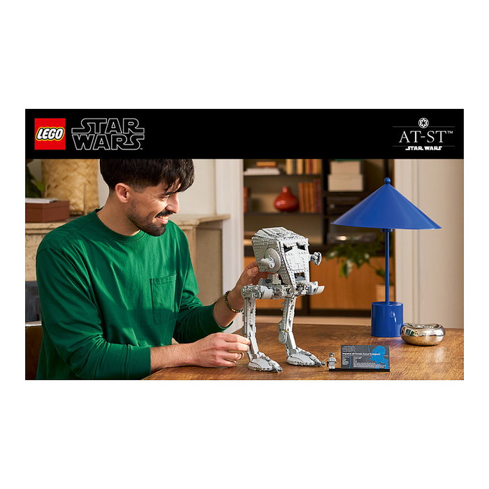 LEGO 75417 Star Wars AT-ST Caminante, Juego de Construcción con 1513 Piezas, Edad 18+, Multicolor