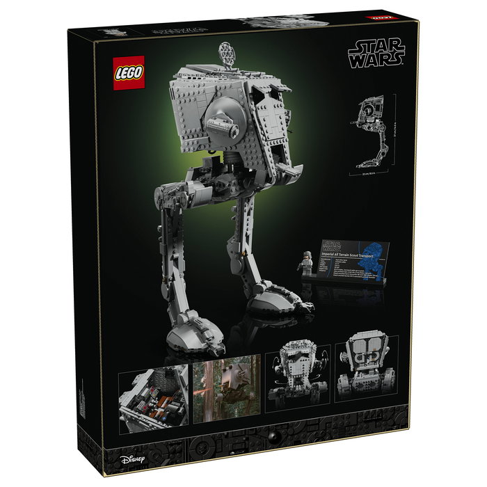 LEGO 75417 Star Wars AT-ST Caminante, Juego de Construcción con 1513 Piezas, Edad 18+, Multicolor