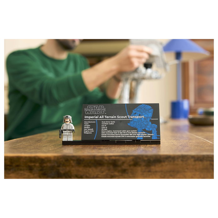 LEGO 75417 Star Wars AT-ST Caminante, Juego de Construcción con 1513 Piezas, Edad 18+, Multicolor