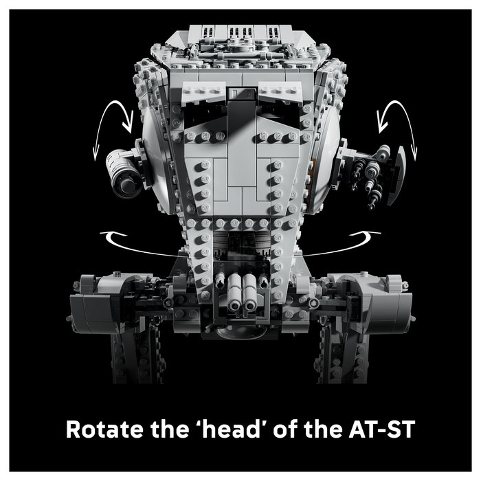 LEGO 75417 Star Wars AT-ST Caminante, Juego de Construcción con 1513 Piezas, Edad 18+, Multicolor