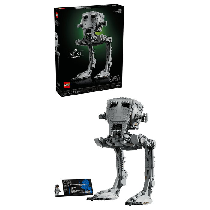 LEGO 75417 Star Wars AT-ST Caminante, Juego de Construcción con 1513 Piezas, Edad 18+, Multicolor
