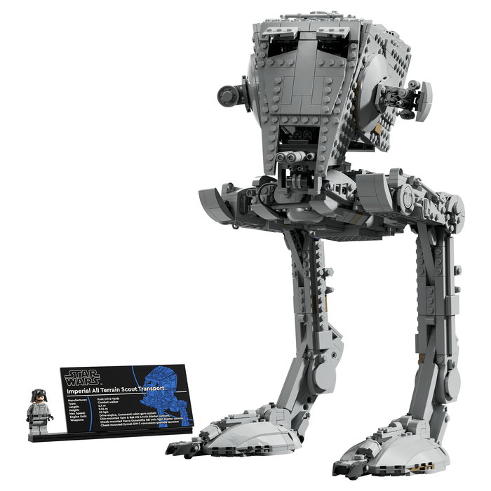 LEGO 75417 Star Wars AT-ST Caminante, Juego de Construcción con 1513 Piezas, Edad 18+, Multicolor