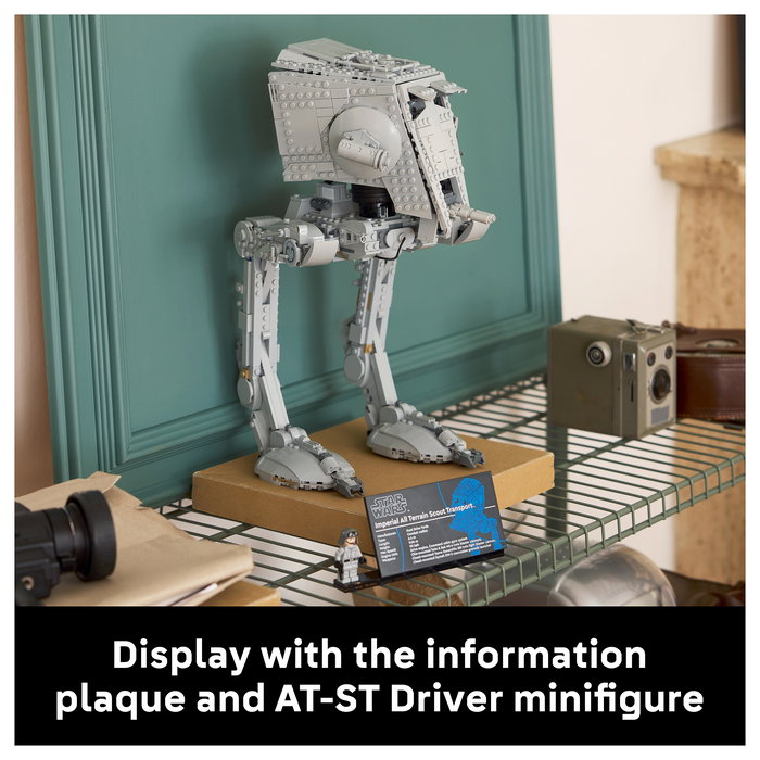 LEGO 75417 Star Wars AT-ST Caminante, Juego de Construcción con 1513 Piezas, Edad 18+, Multicolor