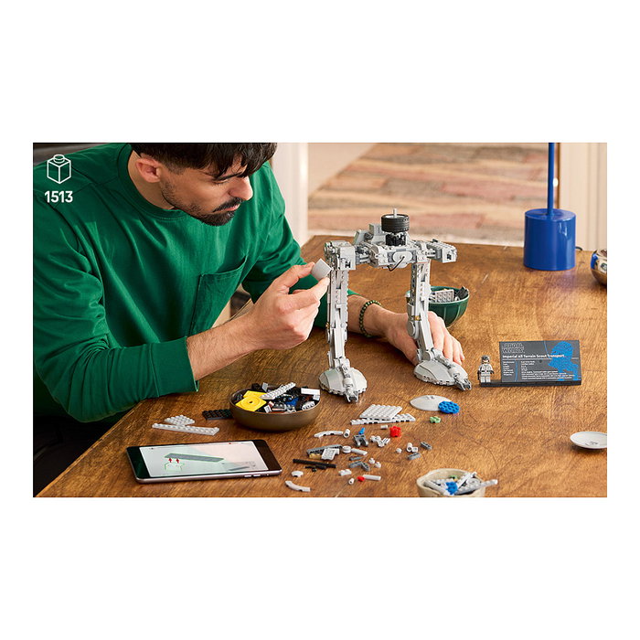 LEGO 75417 Star Wars AT-ST Caminante, Juego de Construcción con 1513 Piezas, Edad 18+, Multicolor