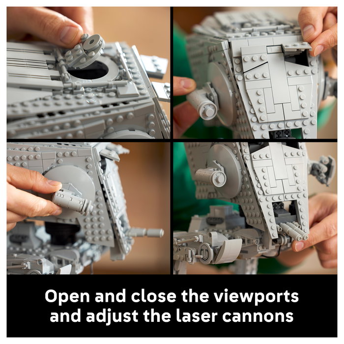 LEGO 75417 Star Wars AT-ST Caminante, Juego de Construcción con 1513 Piezas, Edad 18+, Multicolor