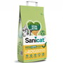 Sanicat Aglomerante de Maíz Reciclado 6L, Absorción 340%, Antibacteriano, Biodegradable