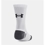 Calcetines Deportivos Under Armour Performance Blanco 3 Piezas