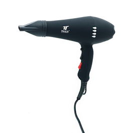 Thulos Secador de Pelo Iónico TH-HD806 2000W con Difusor, Concentrador y Luces LED, 3 Temperaturas, 2 Velocidades